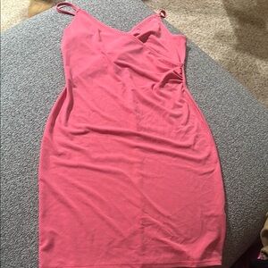 Elegant Pink Women's Dress